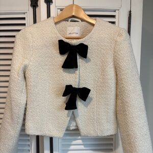 Avec Les Filles Cropped Jacket NWT
